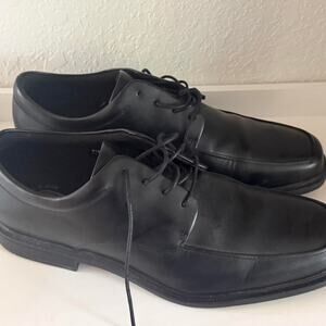 Rockport Men’s Waterproof Dress Black Leather Oxford Shoes size 13 Medium